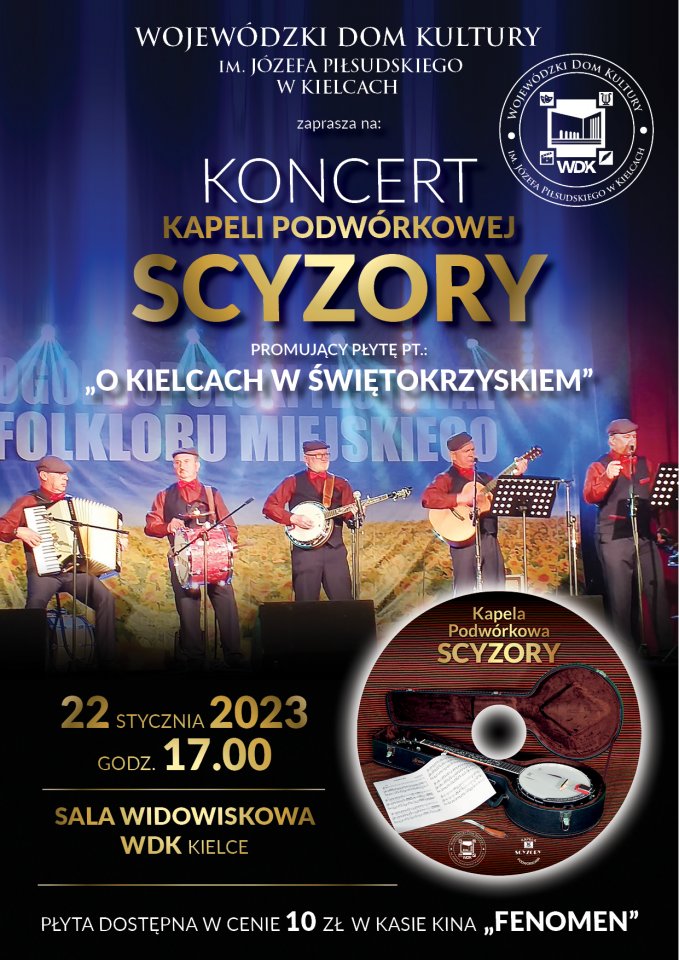Kapela Podwórkowa Scyzory promuje swoją debiutancką płytę - Radio Kielce