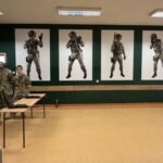 Wirtualna strzelnica w Zespole Szkół nr 1 w Opatowie / źródło: powiat opatowski