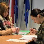 20.02.2023. Kielce. Rozpoczęcie szkolenia w Centrum Przygotowań do Misji Zagranicznych / Fot. CPdMZ