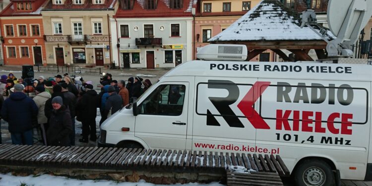 08.02.2023. Sandomierz. Program Interwencja / Fot. Marcin Naporowski - Radio Kielce