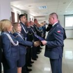 08.02.2023. Pińczów. Dzień Tradycji Służby Więziennej. Wręczenie nominacji na wyższy stopień służbowy / Fot. Marta Gajda-Kruk - Radio Kielce
