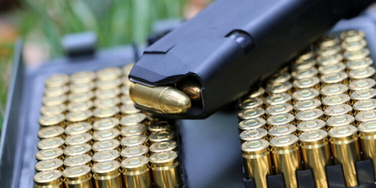 Wyroby MESKO, które zostaną zaprezentowane podczas targów IDEX. Na zdjęciu: amunicja 9x19 mm