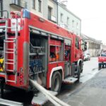 21.02.2023. Kielce. Pożar kamienicy / Fot. KM PSP Kielce