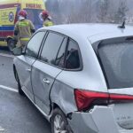 07.02.2023. Mniów. Raszówka. Wypadek / Fot. Kielce i Okolice Wypadki i Kolizje / Facebook