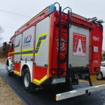 18.02.2023. Rzeszówek, gmina Oksa. Oględziny nowego wozu strażackiego. / Fot. Marcin Marszałek - Radio Kielce