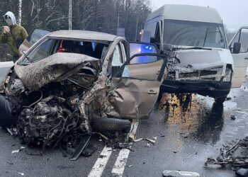 07.02.2023. Mniów. Raszówka. Wypadek / Fot. Kielce i Okolice Wypadki i Kolizje / Facebook