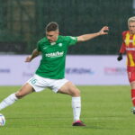 25.02.2023. Grodzisk Wielkopolski. Mecz PKO Ekstraklasy: Warta Poznań - Korona Kielce. / Fot. Jakub Kaczmarczyk - PAP