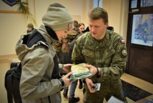 04.02.2023. Kielce. CPdMZ. „Trenuj z wojskiem w ferie” / Fot. CPdMZ