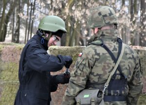 11.02.2023. Kielce. Trzeci turnus projektu „Trenuj z wojskiem w ferie” / Fot. por. Ewa Kózka - CPdMZ