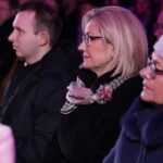 25.02.2023. Sulisławice, Sanktuarium Maryjne. Koncert pasyjny. Na zdjęciu (w środku): Ewa Piasecka- Sikora autorka wierszy do koncertu pasyjnego. / Fot. Grażyna Szlęzak - Radio Kielce