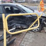 17.02.2023. Nowy Korczyn. Zderzenie dwóch aut / Fot. Policja