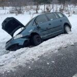 07.02.2023. Mniów. Raszówka. Wypadek / Fot. Kielce i Okolice Wypadki i Kolizje / Facebook