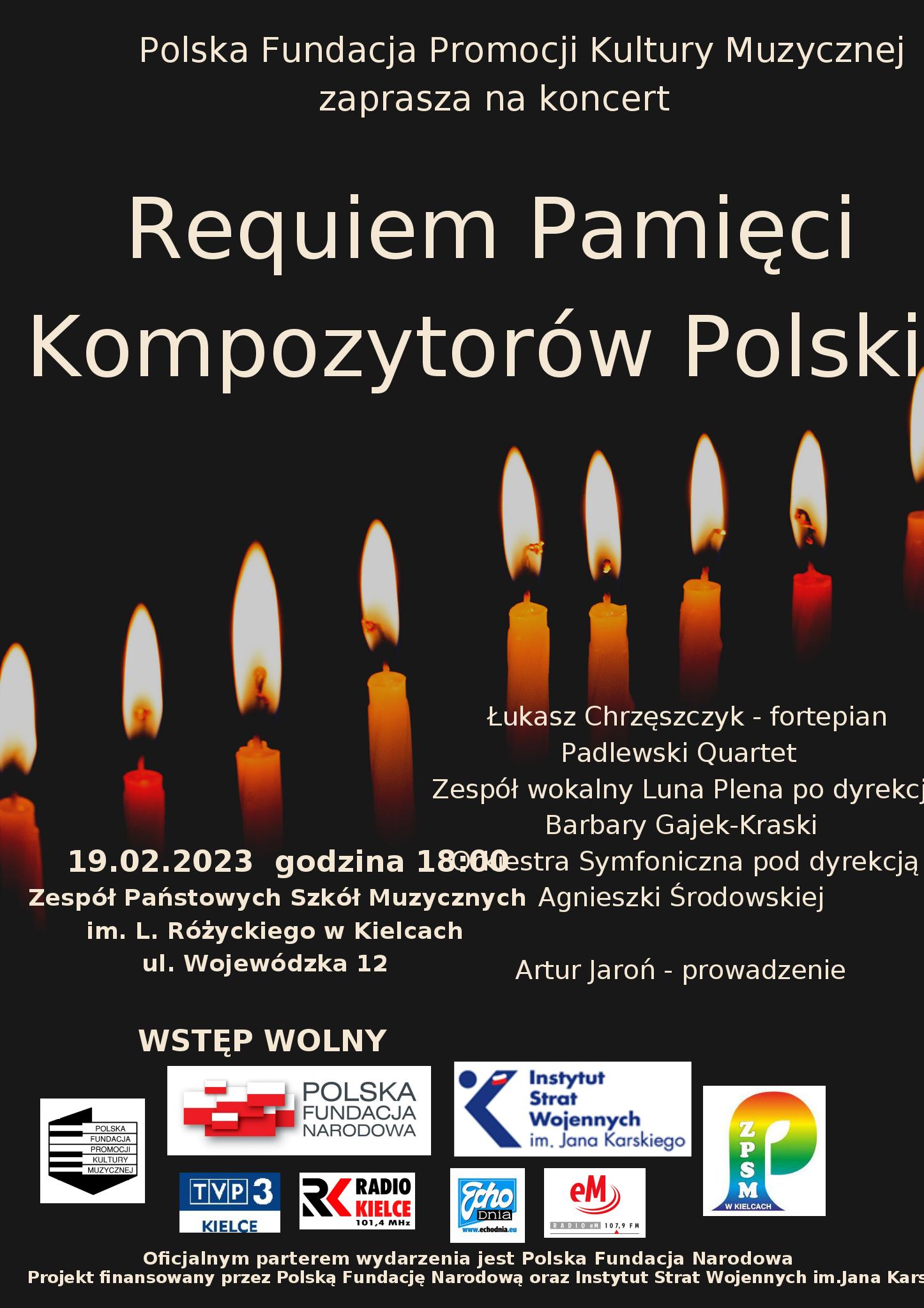 Requiem Pamięci Kompozytorów Polski - Radio Kielce