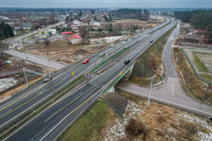 Budowa trasy S7 Modlin – Czosnów / źródło: GDDKiA