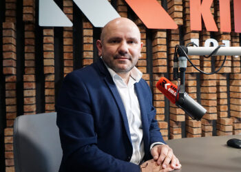 Poseł Mariusz Gosek, prezes świętokrzyskich struktur Solidarnej Polski / Fot. Robert Felczak – Radio Kielce