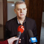 24.02.2023. Kielce. Paweł Fijałkowski - wicedyrektor Zespołu Państwowych Szkół Plastycznych im. J. Szermentowskiego / Fot. Piotr Kwaśniewski – Radio Kielce