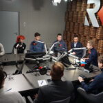 28.02.2023. Radio Kielce. Polityczne Studio Młodych. / Fot. Dionizy Krawczyński - Radio Kielce