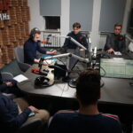 28.02.2023. Radio Kielce. Polityczne Studio Młodych. / Fot. Dionizy Krawczyński - Radio Kielce