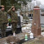 „Żołnierska Pamięć”. Żołnierze 10. ŚBOT odwiedzają miejsca pamięci związane z Żołnierzami Niezłomnymi. / Fot. ŚBOT