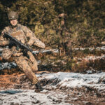 09.02.2023. Poligon, Nowa Dęba. Szkolenie w ramach programu „Ferie z WOT”. / Fot. ŚBOT