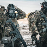 09.02.2023. Poligon, Nowa Dęba. Szkolenie w ramach programu „Ferie z WOT”. / Fot. ŚBOT