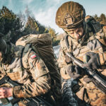 09.02.2023. Poligon, Nowa Dęba. Szkolenie w ramach programu „Ferie z WOT”. / Fot. ŚBOT