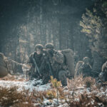 09.02.2023. Poligon, Nowa Dęba. Szkolenie w ramach programu „Ferie z WOT”. / Fot. ŚBOT