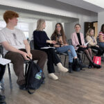 08.02.2023. Końskie. Warsztaty wokalne / Fot. Magdalena Galas-Klusek – Radio Kielce