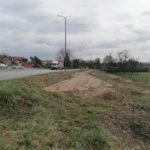 01.02.2023. Pińczów. Budowa nowej ścieżki rowerowej / Fot. Marta Gajda-Kruk - Radio Kielce