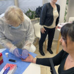 01.02.2023. Kielce. Bezpłatne badania i konsultacje w świętokrzyskim oddziale Narodowego Funduszu Zdrowia / Fot. Iwona Murawska-Bujnowicz – Radio Kielce