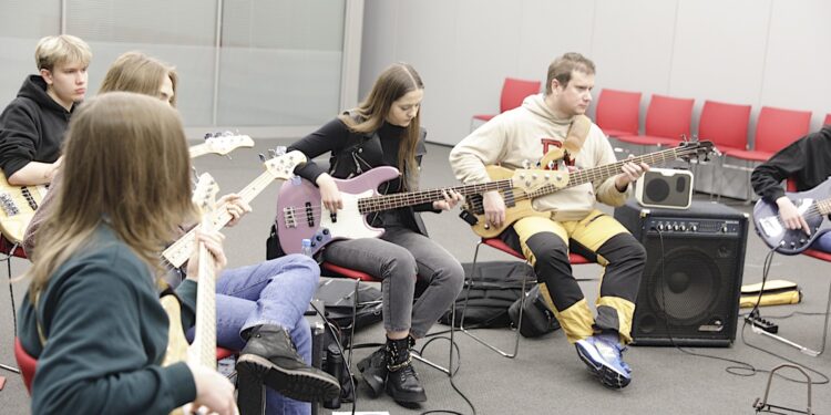 01.02.2023. Kielce. Targi Kielce. Warsztaty muzyczne „Master Class” w ramach „Muzycznej kuźni” / Fot. Jarosław Kubalski - Radio Kielce