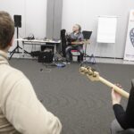 01.02.2023. Kielce. Targi Kielce. Warsztaty muzyczne „Master Class” w ramach „Muzycznej kuźni” / Fot. Jarosław Kubalski - Radio Kielce