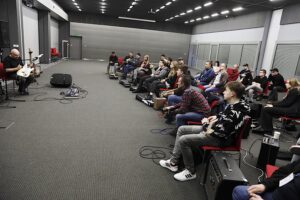 01.02.2023. Kielce. Targi Kielce. Warsztaty muzyczne „Master Class” w ramach „Muzycznej kuźni” / Fot. Jarosław Kubalski - Radio Kielce