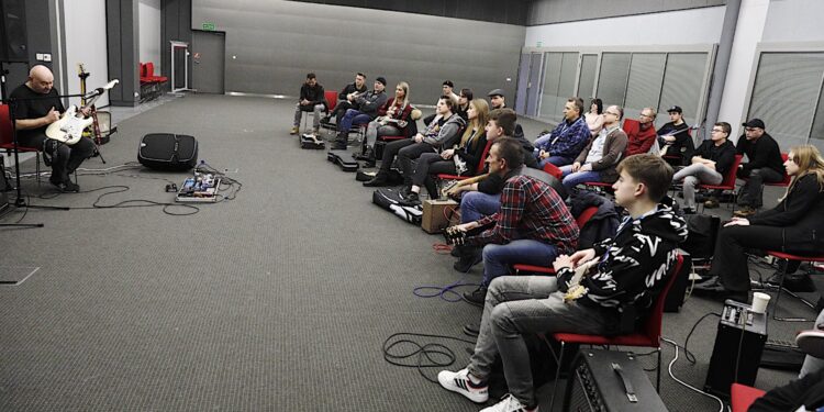 01.02.2023. Kielce. Targi Kielce. Warsztaty muzyczne „Master Class” w ramach „Muzycznej kuźni” / Fot. Jarosław Kubalski - Radio Kielce