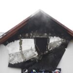 03.02.2023. Bolmin. Pożar pizzerii / Fot. Jarosław Kubalski – Radio Kielce