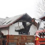 03.02.2023. Bolmin. Pożar pizzerii / Fot. Jarosław Kubalski – Radio Kielce