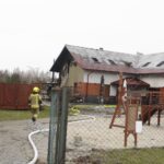 03.02.2023. Bolmin. Pożar pizzerii / Fot. Jarosław Kubalski – Radio Kielce