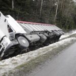 03.02.2023. Barcza. Wypadek na trasie S7 / Fot. Jarosław Kubalski – Radio Kielce