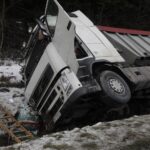 03.02.2023. Barcza. Wypadek na trasie S7 / Fot. Jarosław Kubalski – Radio Kielce