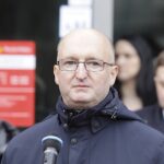 13.02.2023. Zagnańsk. Otwarcie nowej siedziby Poczty Polskiej. Na zdjęciu: Piotr Wawrzyk - wiceminister spraw zagranicznych / Fot. Jarosław Kubalski - Radio Kielce