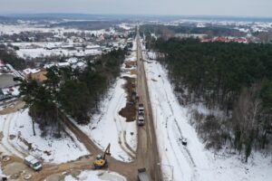 10.02.2023. Kielce. Przebudowa ulicy Wojska Polskiego / Fot. Jarosław Kubalski – Radio Kielce