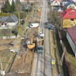 16.02.2023. Kielce. Ulica Warszawska. Awaria wodociągu / Fot. Jarosław Kubalski - Radio Kielce