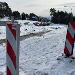 06.02.2023. Kielce. Przebudowa ul. Wojska Polskiego na odcinku od ronda Czwartaków do granicy miasta / Fot. Wiktor Taszłow - Radio Kielce