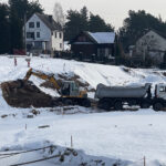 06.02.2023. Kielce. Przebudowa ul. Wojska Polskiego na odcinku od ronda Czwartaków do granicy miasta / Fot. Wiktor Taszłow - Radio Kielce