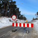 06.02.2023. Kielce. Przebudowa ul. Wojska Polskiego na odcinku od ronda Czwartaków do granicy miasta / Fot. Wiktor Taszłow - Radio Kielce