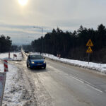 06.02.2023. Kielce. Przebudowa ul. Wojska Polskiego na odcinku od ronda Czwartaków do granicy miasta / Fot. Wiktor Taszłow - Radio Kielce