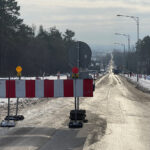06.02.2023. Kielce. Przebudowa ul. Wojska Polskiego na odcinku od ronda Czwartaków do granicy miasta / Fot. Wiktor Taszłow - Radio Kielce