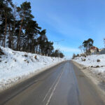 06.02.2023. Kielce. Przebudowa ul. Wojska Polskiego na odcinku od ronda Czwartaków do granicy miasta / Fot. Wiktor Taszłow - Radio Kielce