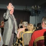 23.02.2023. Podzamcze. „Podwieczorek u Starostów”. Monodram „Bal u Salomona” Konstantego Ildefonsa Gałczyńskiego w wykonaniu Andrzeja Pieczyńskiego / Fot. Dorota Klusek - Radio Kielce