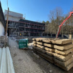 28.02.2023. Kielce. Rozbudowa siedziby Instytutu Pamięci Narodowej / Fot. Wiktor Taszłow - Radio Kielce